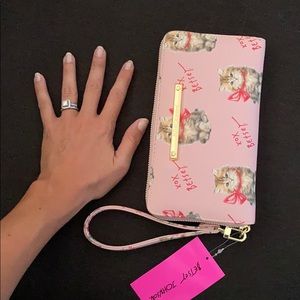 Betsey Johnson Cat Wallet
